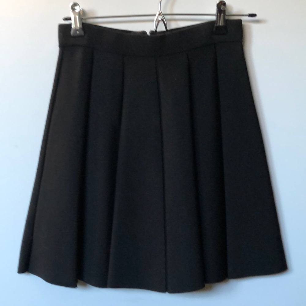 Parker pleated circle skirt